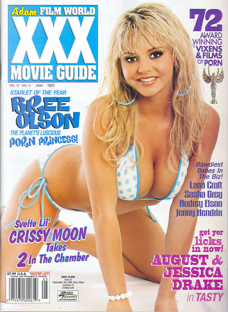 Adam Film World Guide Vol. 21 # 5 magazine back issue Adam Film World Guide magizine back copy 