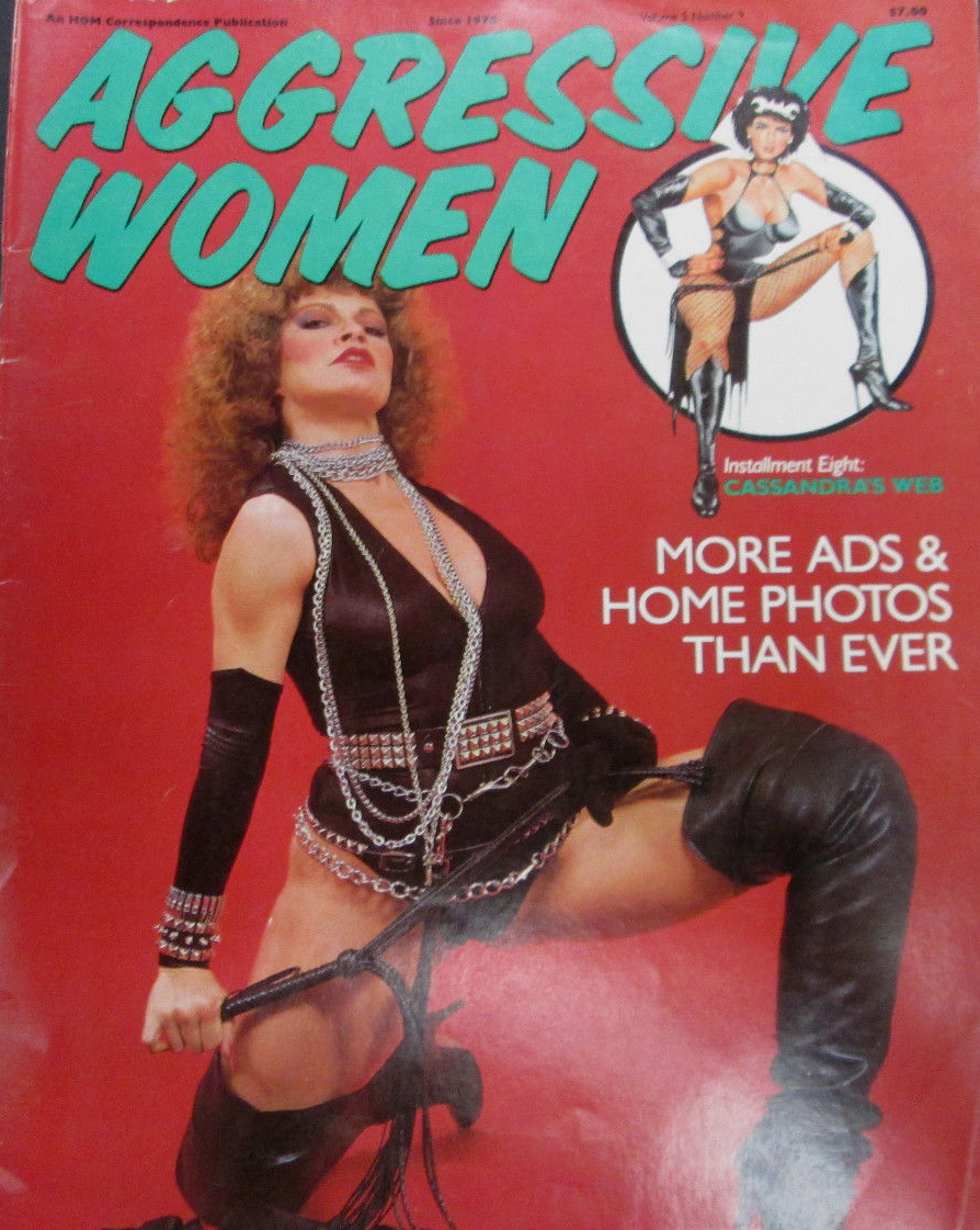 Aggressive Women Vol. 5 # 9 magazine back issue Aggressive Women magizine back copy 