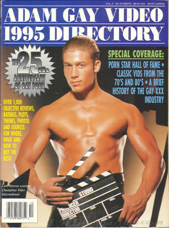 Adam Gay Video Directory # 5 magazine back issue Adam Gay Video Directory magizine back copy 