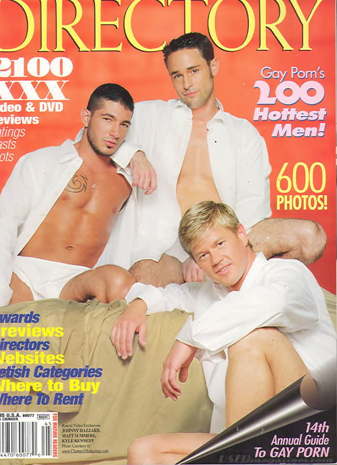 Adam Gay Video Directory # 14 magazine back issue Adam Gay Video Directory magizine back copy 