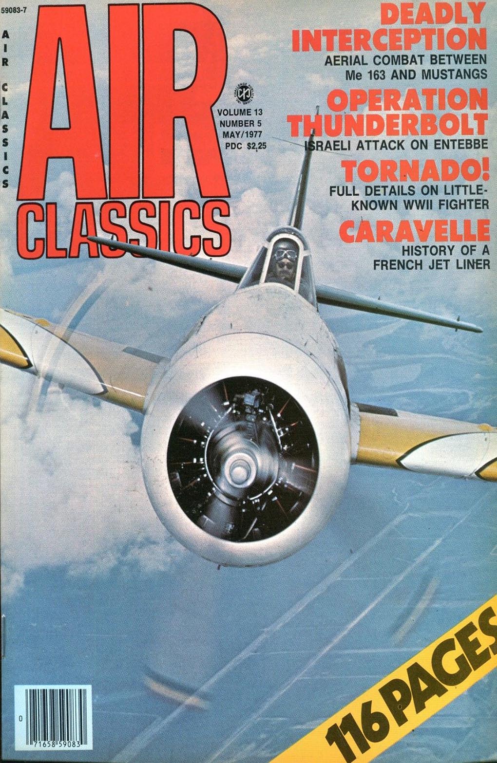 Air Classics May 1977 magazine back issue Air Classics magizine back copy 