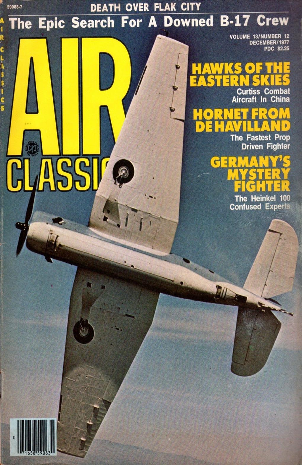 Air Classics December 1977 magazine back issue Air Classics magizine back copy 