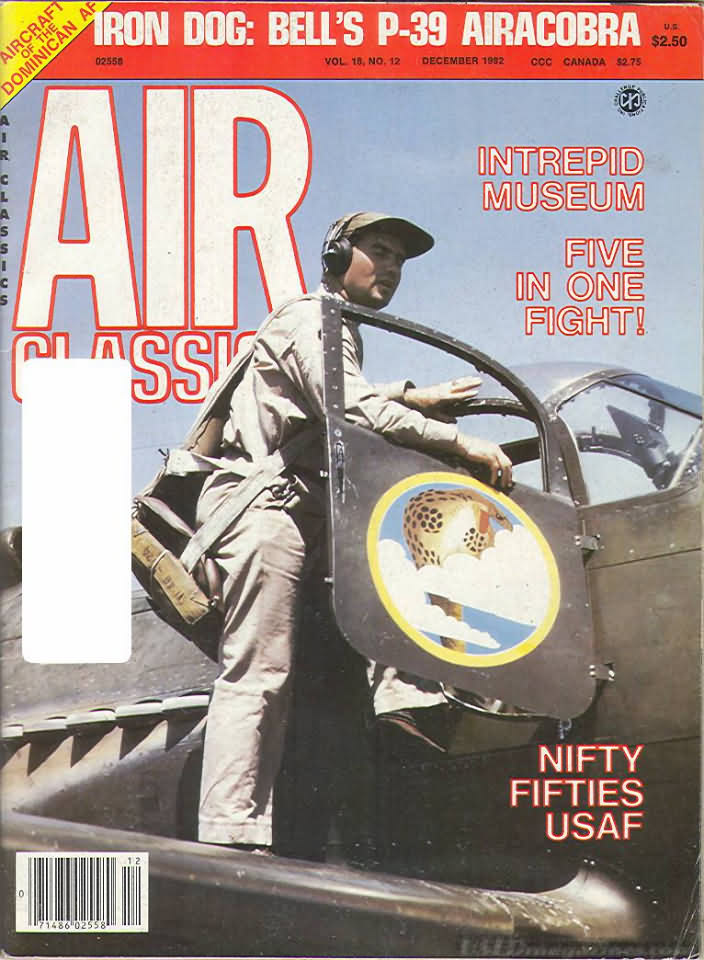 Air Classics December 1982 magazine back issue Air Classics magizine back copy 
