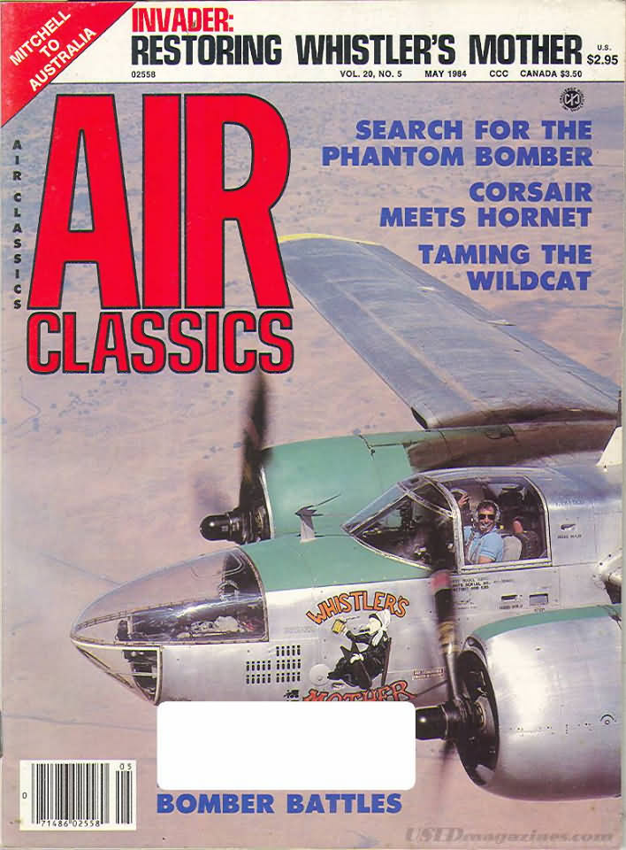 Air Classics May 1984 magazine back issue Air Classics magizine back copy 