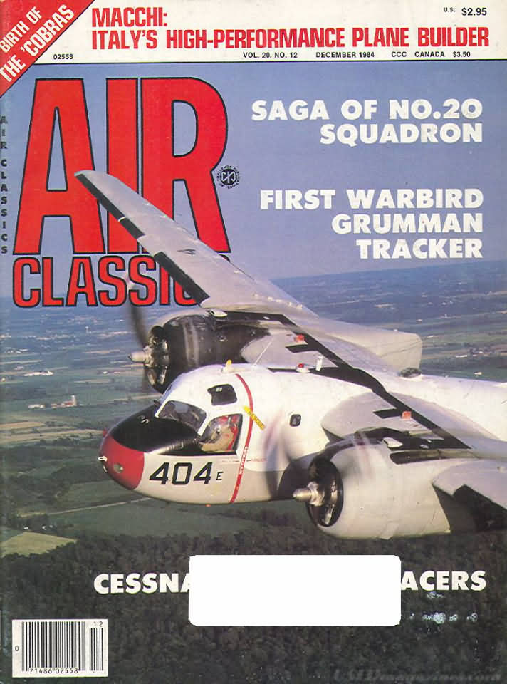 Air Classics December 1984 magazine back issue Air Classics magizine back copy 