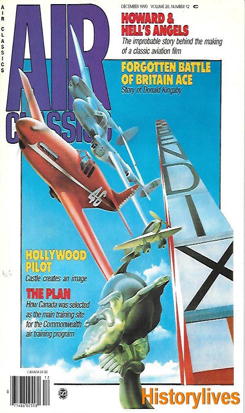 Air Classics December 1990 magazine back issue Air Classics magizine back copy 