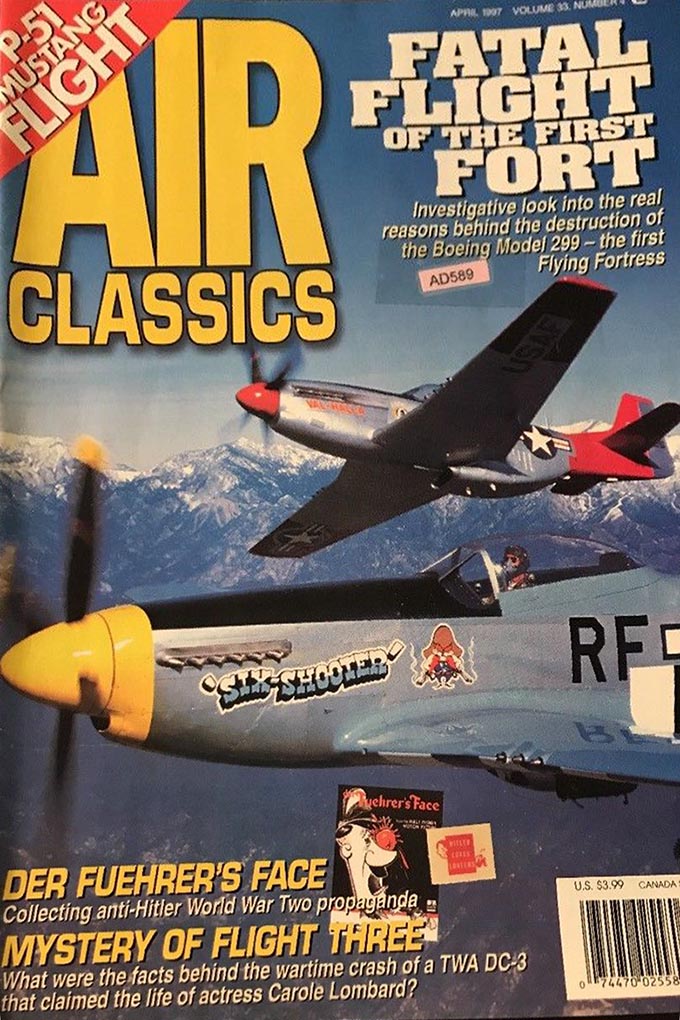 Air Classics April 1997 magazine back issue Air Classics magizine back copy 