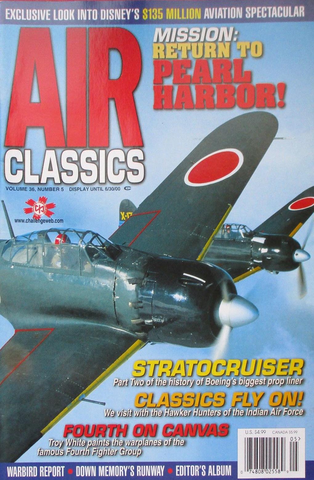 Air Classics May 2000 magazine back issue Air Classics magizine back copy 
