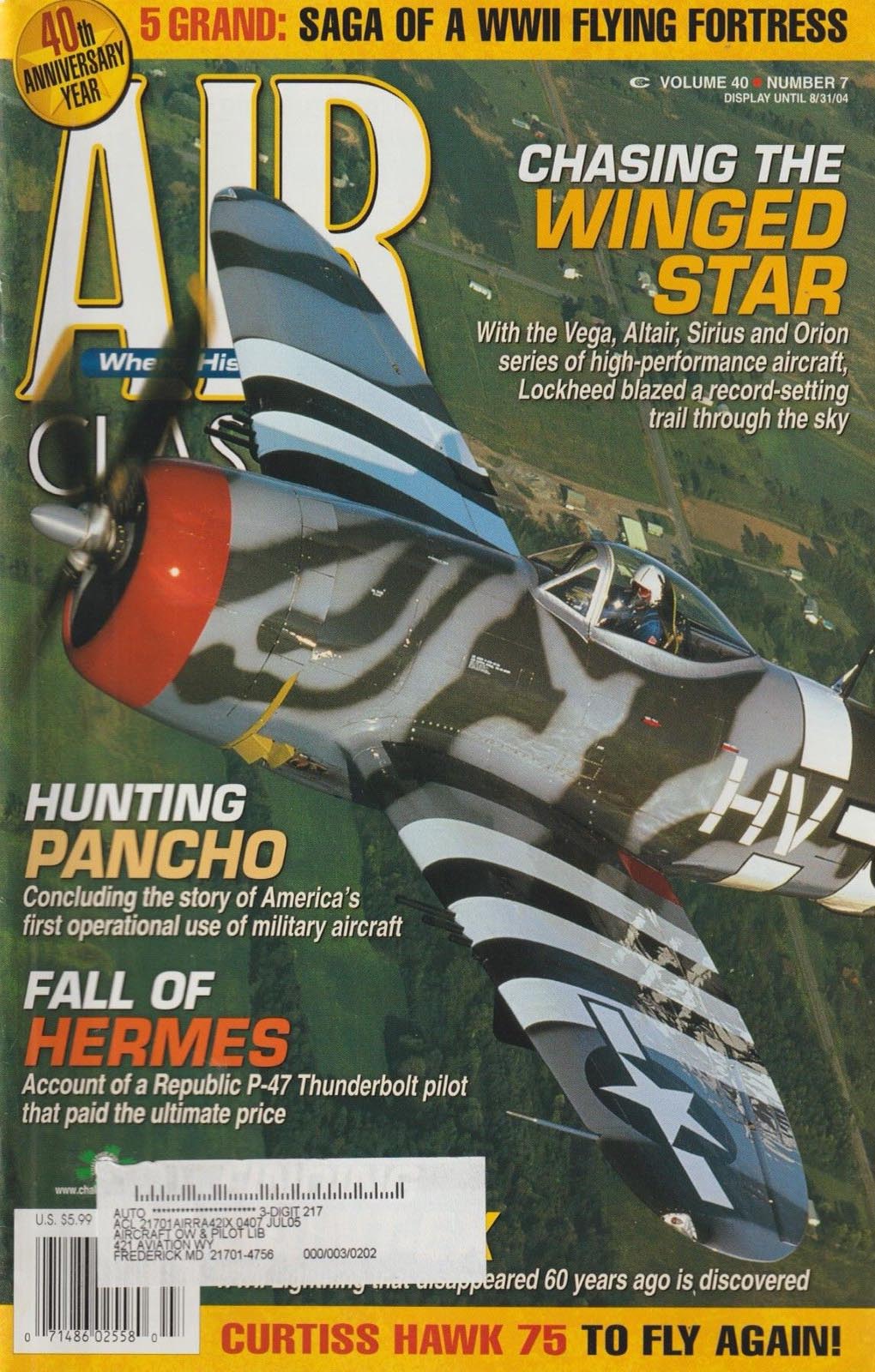 Air Classics July 2004 magazine back issue Air Classics magizine back copy 
