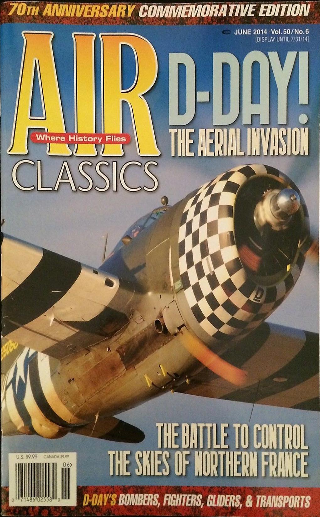 Air Classics June 2014 magazine back issue Air Classics magizine back copy 