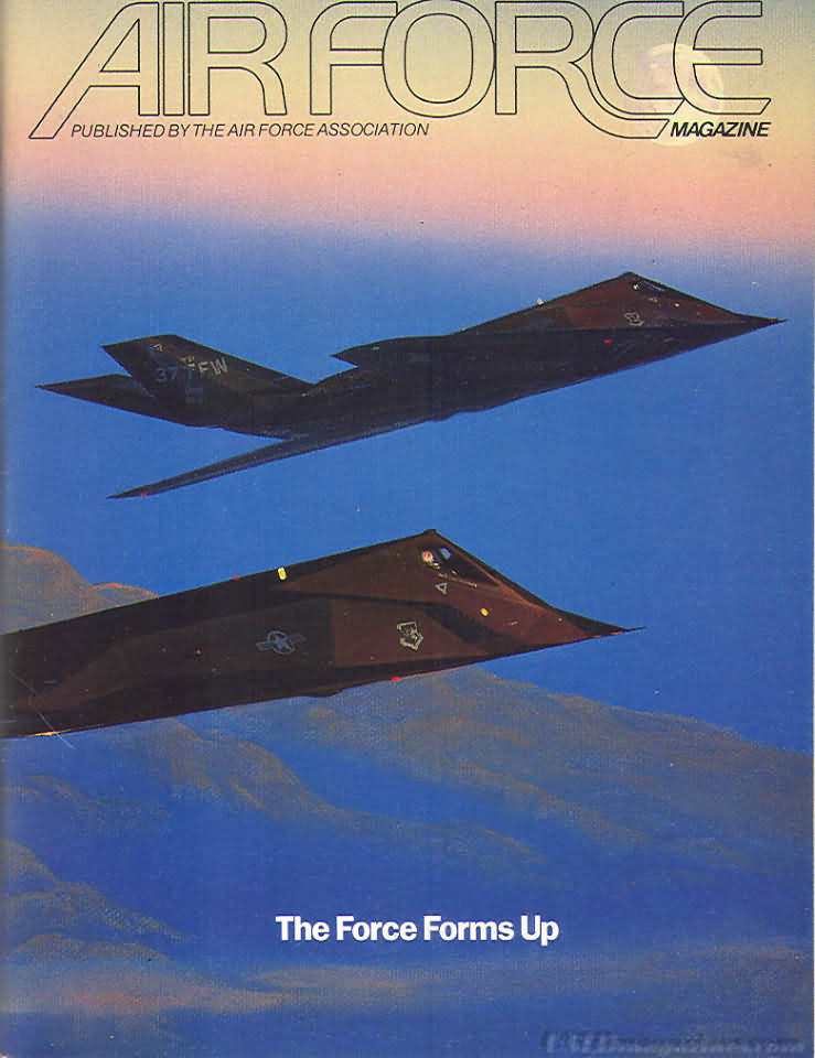 Air Force February 1992 magazine back issue Air Force magizine back copy 