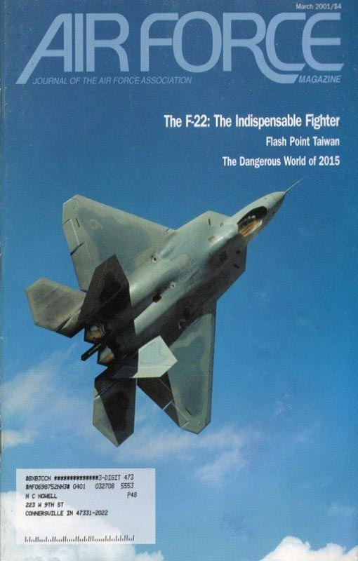 Air Force Mar 2001 magazine reviews