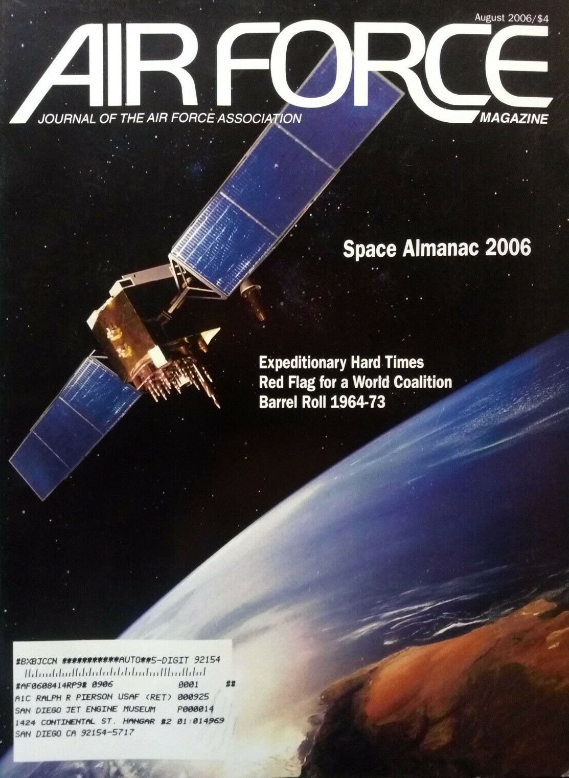 Air Force August 2006, , Space Almanac 2006 Magazine, Air Force A