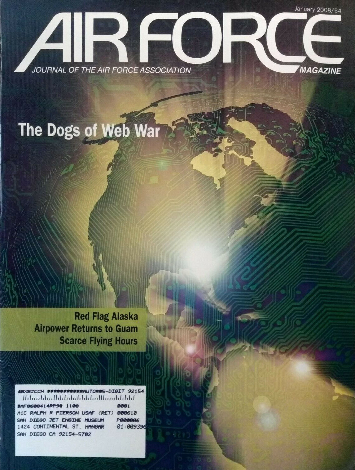Air Force Jan 2008 magazine reviews