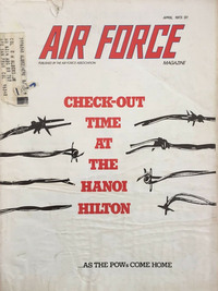 Air Force April 1973 magazine back issue cover image