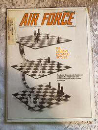 Air Force December 1973 magazine back issue cover image