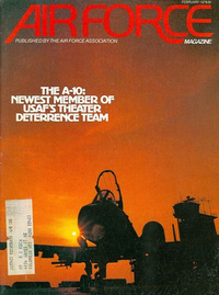 Air Force February 1978 magazine back issue