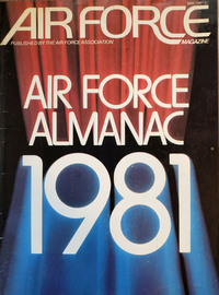 Air Force May 1981 magazine back issue