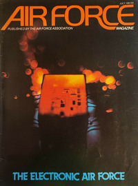 Air Force July 1981 magazine back issue