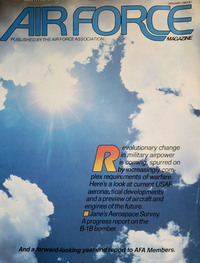 Air Force January 1983 magazine back issue
