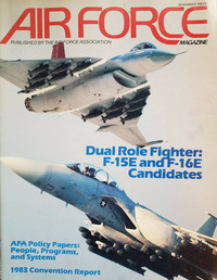 Air Force November 1983 magazine back issue