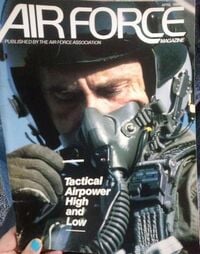 Air Force April 1986 magazine back issue