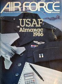 Air Force May 1986 magazine back issue