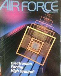 Air Force July 1986 magazine back issue