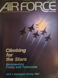 Air Force January 1987 magazine back issue