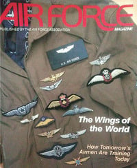 Air Force December 1987 magazine back issue