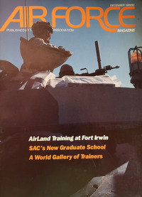 Air Force December 1989 magazine back issue