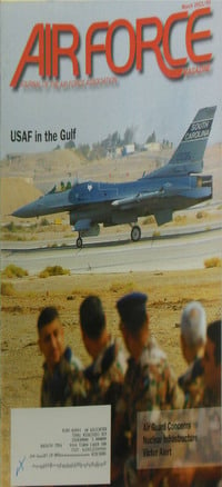 Air Force March 2011 magazine back issue
