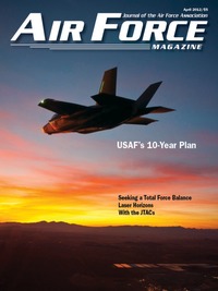 Air Force April 2012 Magazine Back Copies Magizines Mags