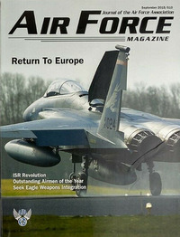 Air Force September 2015 magazine back issue cover image