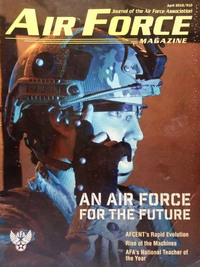 Air Force April 2016 magazine back issue cover image