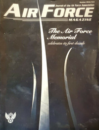 Air Force October 2016 magazine back issue cover image