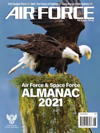 Air Force June/July 2021 magazine back issue cover image