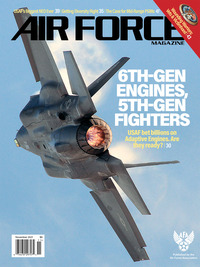 Air Force November 2021 magazine back issue cover image