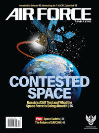 Air Force December 2021 magazine back issue cover image