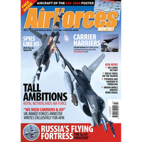 Airforces Monthly # 256, July 2009 magazine back issue cover image
