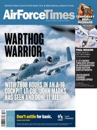 Air Force Times October 2021 Magazine Back Copies Magizines Mags