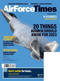Air Force Times January 2023 magazine back issue