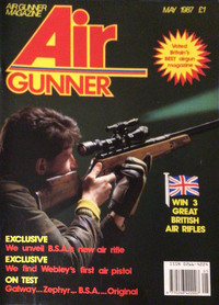 Air Gunner May 1987 magazine back issue cover image