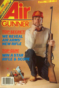 Air Gunner April 1991 magazine back issue cover image