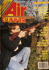 Air Gunner March 1993 magazine back issue cover image