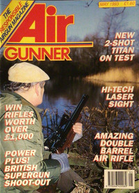 Air Gunner May 1993 Magazine Back Copies Magizines Mags