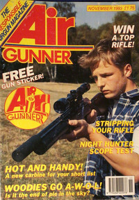 Air Gunner November 1993 Magazine Back Copies Magizines Mags