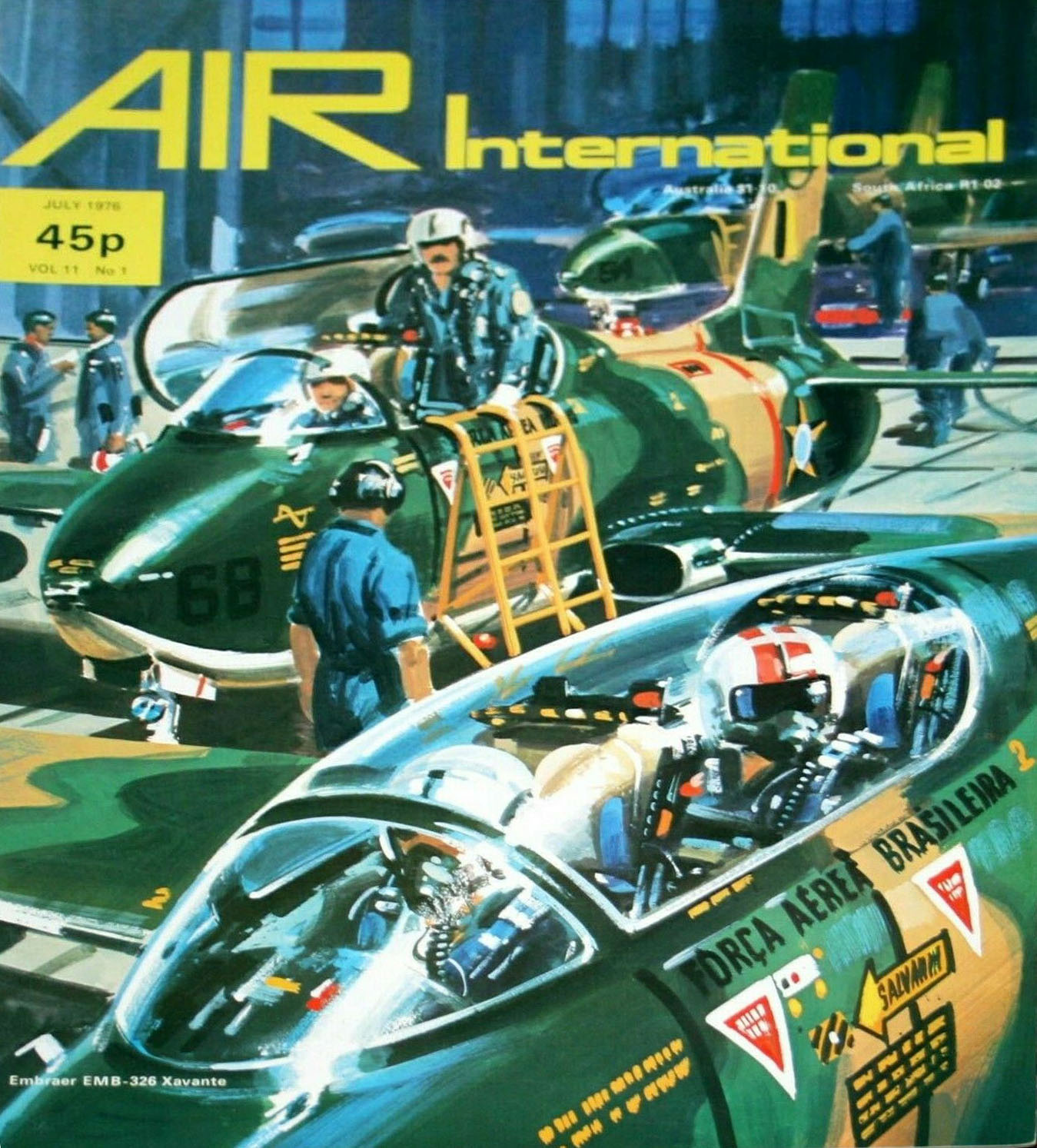 Air international july 1976 july 1976 45p vol 11 no 1 magazine