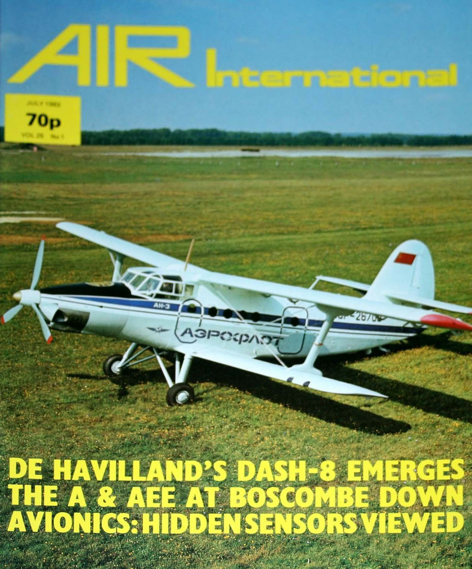 Air international july 1983 de havilland s dash 8 emerges ma
