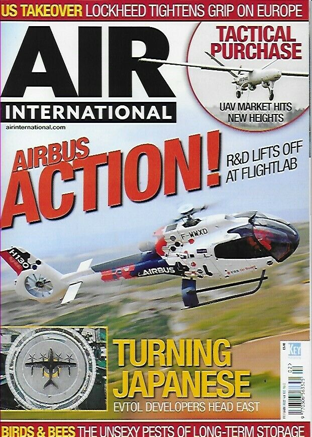 Air International February 2022 magazine back issue Air International magizine back copy 
